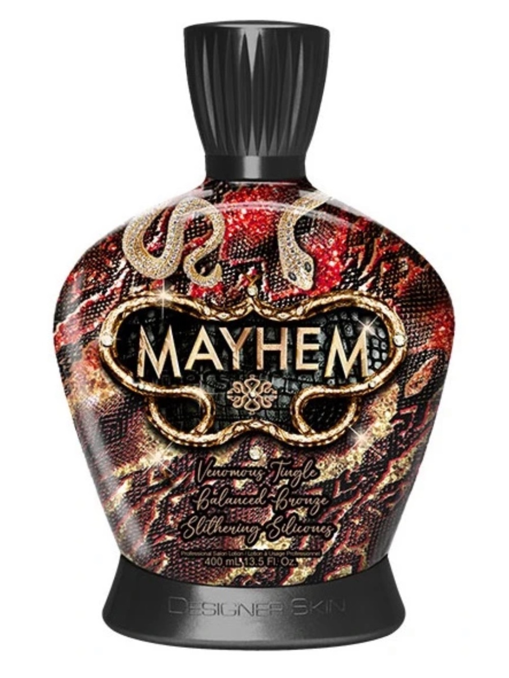Designer Skin Mayhem Venomous Tingle Bronzer Tanning Lotion 13.5 oz